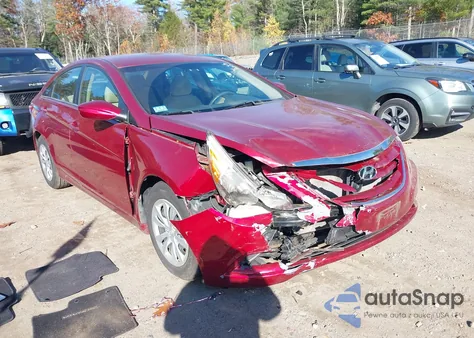 2011 Hyundai Sonata Gls из США, поврежденный, VIN 5NPEB4AC5BH080417